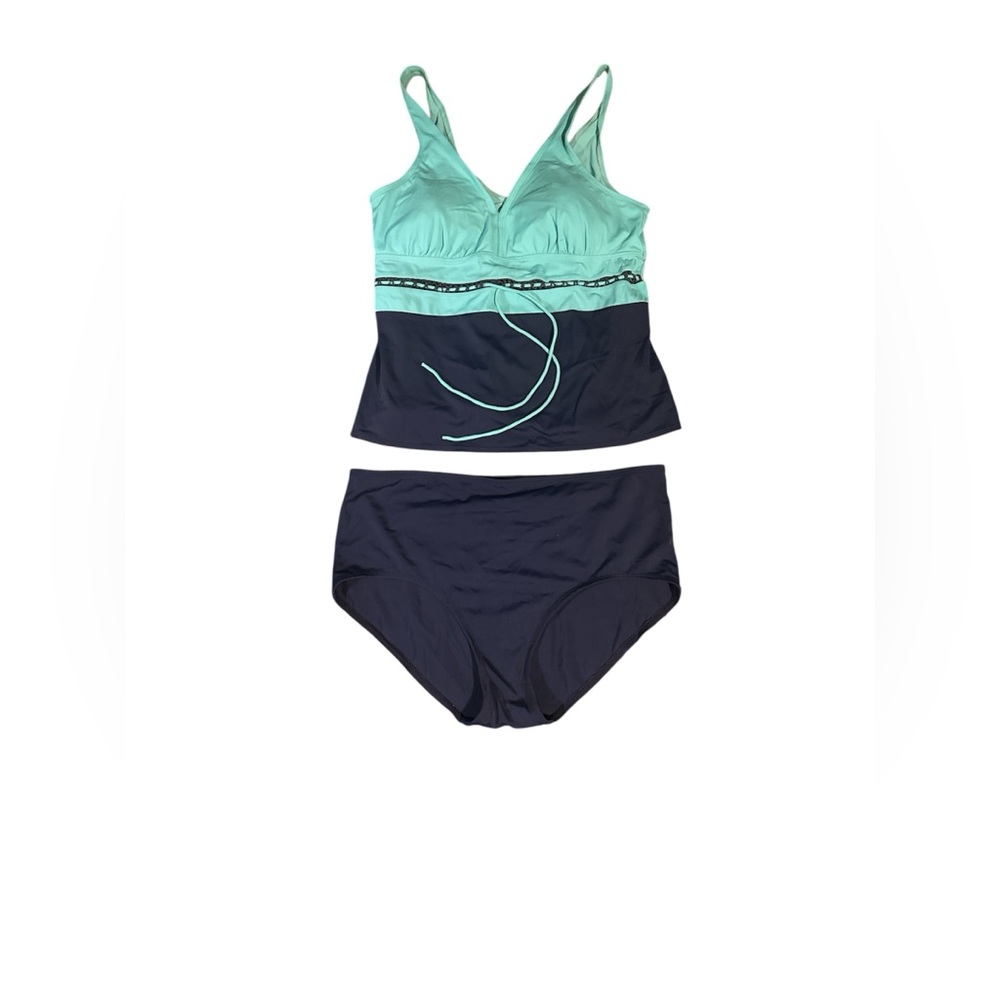 Women's Two-Tone Swimwear Set